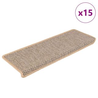 isekleepuv trepivaip, 15 tk, 65x21x4 cm, helebeež