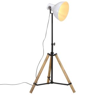 põrandalamp, 25 W, valge, 75 x 75 x 90-150 cm, E27