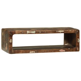 TV kapp mitme värviga 80x30x25 cm tugevast puidust taastatud