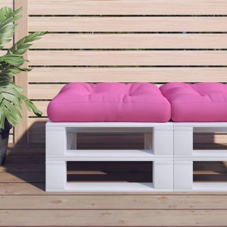 euroaluse istmepadi, roosa, 58 x 58 x 10 cm, kangas