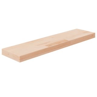 Полка, 80x20x4 см, необработанный дуб
