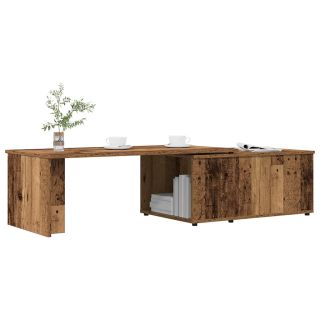Журнальный столик Old Wood 150x50x35 см Engineered Wood