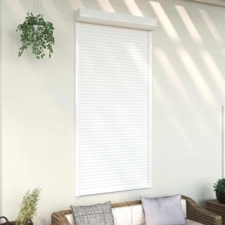 fassaadiruloo alumiinium 110 x 220 cm, valge