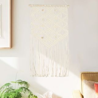 Настенное украшение в технике макраме, 40 x 80 см, хлопок