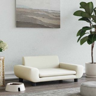 päevavoodi, kreemjas, 70 x 45 x 33 cm, samet