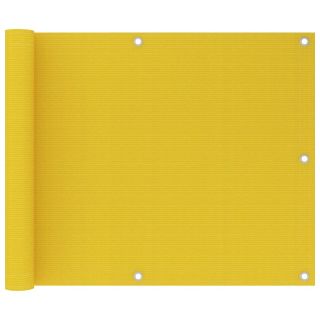 rõdusirm, kollane, 75 x 600 cm, HDPE