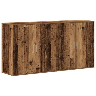 Kappide komplekt 2 tk Vana Puit 79x38x80 cm Tehispuit