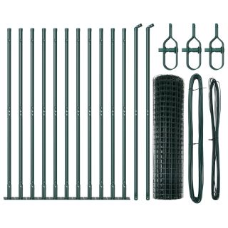 Euro Aed 2 tükki Roheline Teras, PVC kate 25 x 1.0 m Vastupidav
