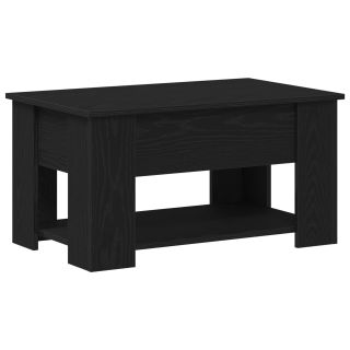 Must Tamme Kohvilaud 79x49x41 cm Valmistatud Töödeldud Puidust