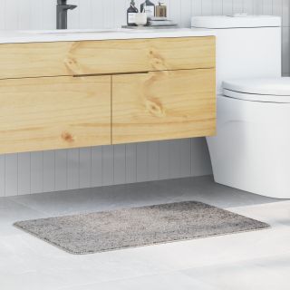 Vannitoa vaip Ristkülik Grey 60x90 cm Polüpropüleen Libisemiskindel