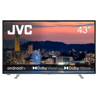 TV Set|JVC|43|4K|3840x2160|Wireless LAN|Bluetooth|Silver|LT-43VG7400