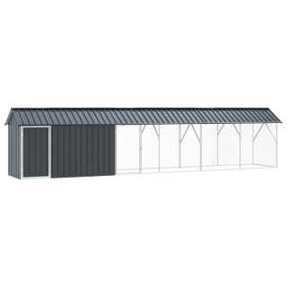 Linnupuur laiendusega Antratsiit 112x640x141 cm Teras