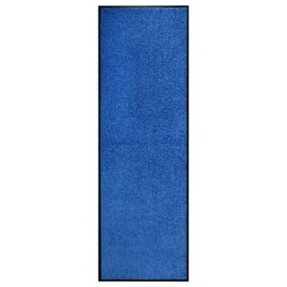коврик моющийся, синий, 60 x 180 см