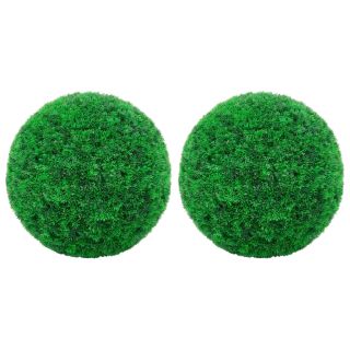 kunstpukspuu pallid 2 tk 45 cm
