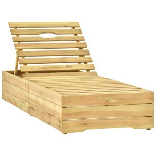 päevitustool, roheimmutatud männipuit