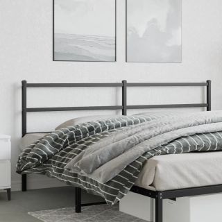 metallist voodipeats, must, 180 cm
