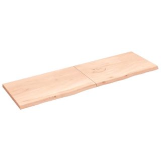 seinariiul, 200x60x(2-4) cm, töötlemata tammepuit