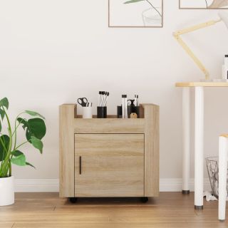 тележка для стола Sonoma дуб 60x45x60 см искусственное дерево