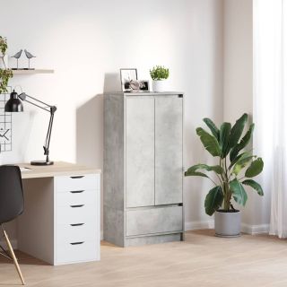 kapp sahtliga, betoonhall 55,5x34x119,5 cm, tehispuit