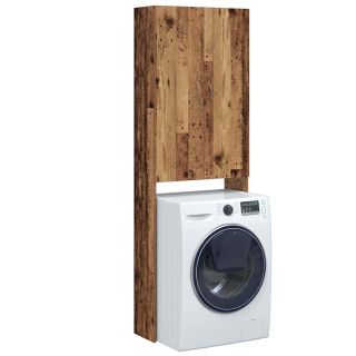Шкаф для стиральной машины Old Wood 64x25.5x190 см
