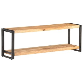 Тумба под телевизор, 120 x 30 x 40 см, прочная древесина акации.
