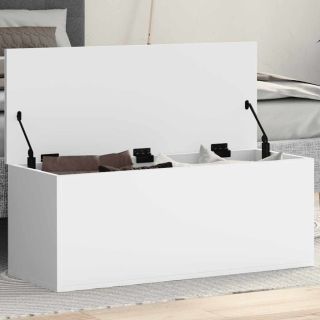 hoiukast, valge, 90 x 35 x 35 cm, tehispuit