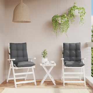 madala seljatoega toolipadjad 2 tk, antratsiithall, kangas