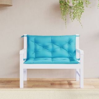 aiapingi istmepadjad 2 tk, türkiissinine, 100x50x7 cm, kangas