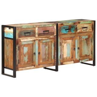 puhvetkapp, 172 x 35 x 80 cm, taastatud puit