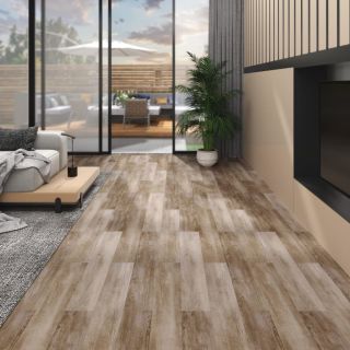 PVC-st põrandalauad 5,02 m², 2 mm, iseliimuv, kulunud puit