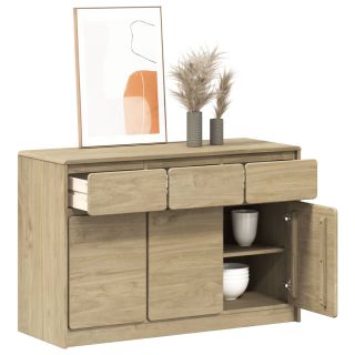 puhvetkapp SAUDA, tamm 114x43x75,5 cm, männipuit