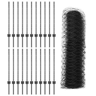 Aia Postid 11 tk U-Kanal Hall 80 cm Teras,Kuusnurga Aed Hall 0.8x50 m Teras