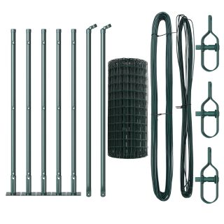 Euro Aed koos 7 Flanged Postiga 0.6x10 m Galvaniseeritud Teras
