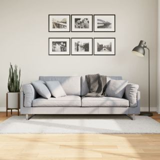 vaip OVIEDO lühikese narmaga, kreemjas, 100 x 200 cm