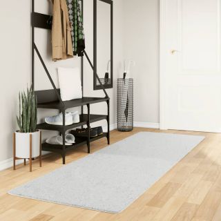 vaip OVIEDO lühikese narmaga, hall, 80 x 250 cm