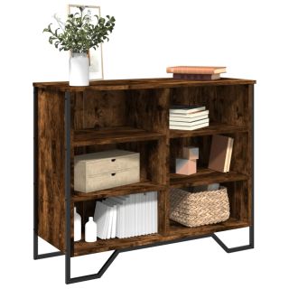 puhvetkapp, suitsutatud tamm, 91x35,5x74,5 cm, tehispuit
