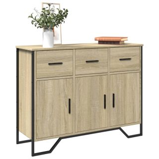 puhvetkapp, Sonoma tamm, 97x32,5x74,5 cm, tehispuit