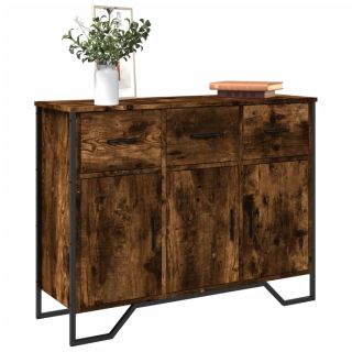 puhvetkapp, suitsutatud tamm, 97x32,5x74,5 cm, tehispuit