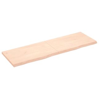 seinariiul, 160x50x(2-4) cm, töötlemata tammepuit