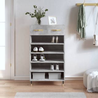 jalatsikapp, betoonhall, 60 x 35 x 105 cm, tehispuit