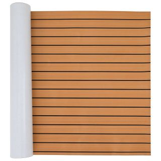 Paadi põrandakatte Iseliimiv Pruun ja Must 240x90 cm EVA vaht