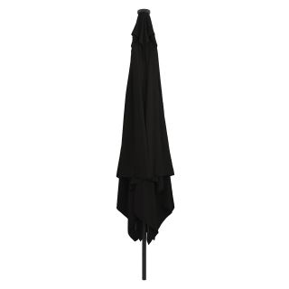 ruudukujuline aia parasiini LED valgusega 295x245 cm must