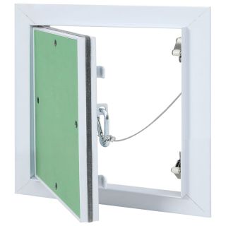 ligipääsupaneel alumiiniumraami ja kipsplaadiga, mõõtudega 250x250 mm