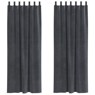 Mustad Kardinad Rippkinnitatud Silmadega 2 tk Helehall Samet