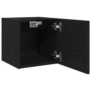 TV kapid seinakinnitusega 2 tk Must Tamme 30,5x30x30 cm
