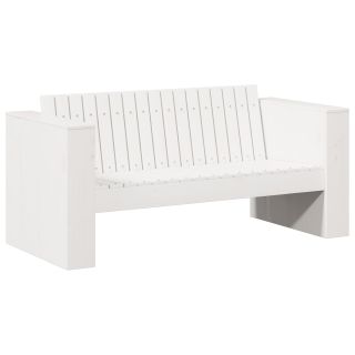 aia sohva 2-kohaline 134x60x62 cm valge täispuit männi