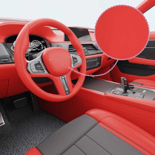 Автомобильная пленка 2 шт, матовая красная, 100 х 150 см