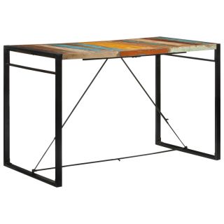 Барный стол из восстановленной древесины, 175 x 90 x 110 см