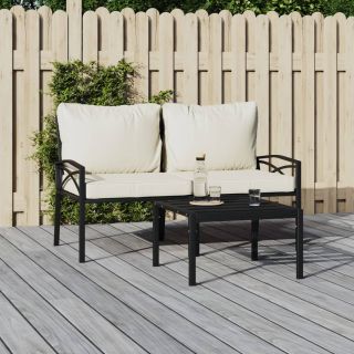 aiatoolid liivakarva patjadega, 2 tk, 62 x 75 x 79 cm, teras