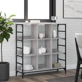 puhvetkapp, hall Sonoma tamm, 102 x 32 x 103,5 cm, tehispuit